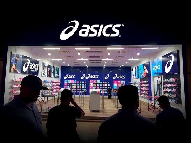 ASICS shoe technology cross-section diagram